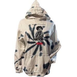 Notorious Biggie smalls Hoodie Mens Medium  Tie Dye‎ Ready To Die Graphic